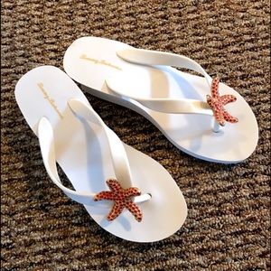Tommy Bahama Bimini Starfish Platform Sandal⭐️